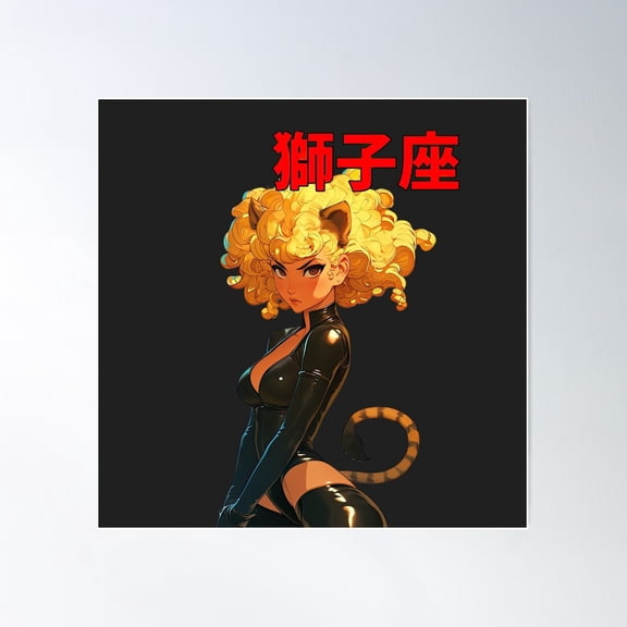 Leo Poster Wall Art, Modern Wall Decor For Living Room Bedroom, 16X16 UNFRAMED