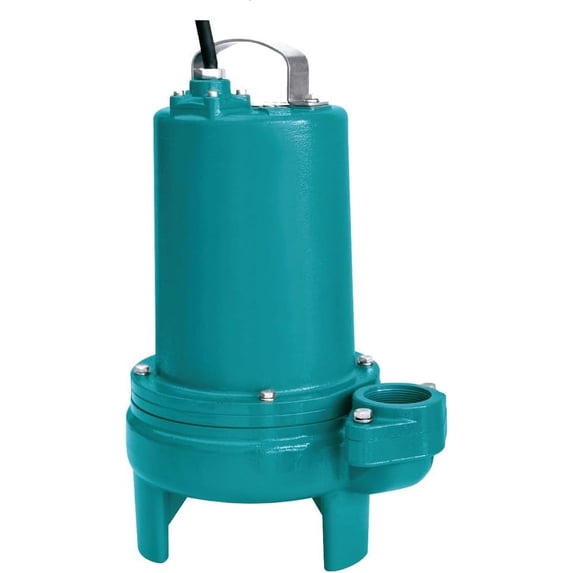 Leo Pump Robust 2" NPT Vertical Discharge Sewage Pump Handles Liquid up to 104°F, Spherical Solids Handling, Ideal for Residential & Commercial, 1/2HP 230V/60HZ
