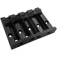 thumbnail image 1 of Leo Quan Badass II 4-String Bass Bridge, Grooved Saddles Black, 1 of 11