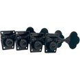 thumbnail image 1 of Leo Quan Badass OGT Open Gear Large Post 4-In-Line Bass Tuning Machines Black, 1 of 11