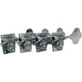 thumbnail image 1 of Leo Quan Badass OGT Open Gear Large Post 4-In-Line Bass Tuning Machines Chrome, 1 of 11
