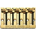 thumbnail image 1 of Leo Quan Badass V 5-String Bass Bridge With Grooved Saddles Gold, 1 of 11