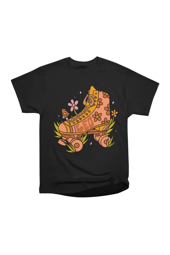 Leo Roller Skate T-Shirt Tee Gift For Him Merch For Her Apparel For Friend