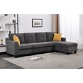 thumbnail image 1 of Leo Sectional Sofa 4 Seats with Storage Ottoman, 1 of 6