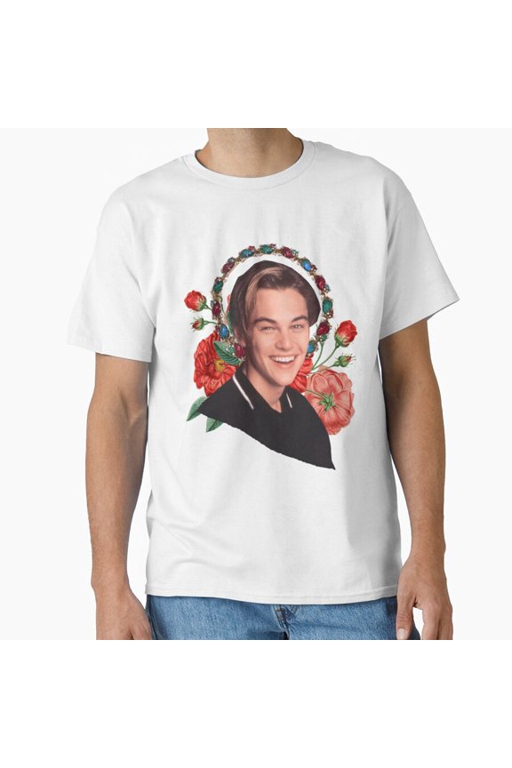 Leo Shrugging Television Pointer Meme Edition 2 T-Shirt