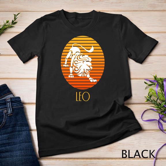Leo Star Sign Of The Zodiac Unisex T-Shirt