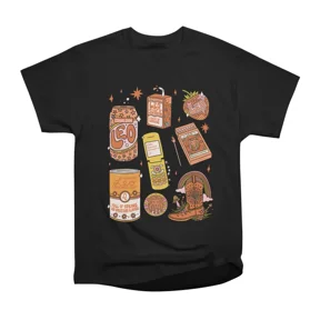 Leo Tattoo Flash Sheet T-Shirt Tee Gift For Him Merch For Her Apparel For Friend