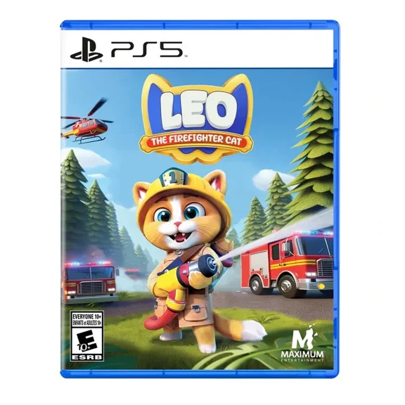 Leo The Firefighter Cat - Sony PlayStation 5 - Brand New