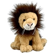 Leo The Lion 8 inch Plush Safari Animal, Mane Character Figure