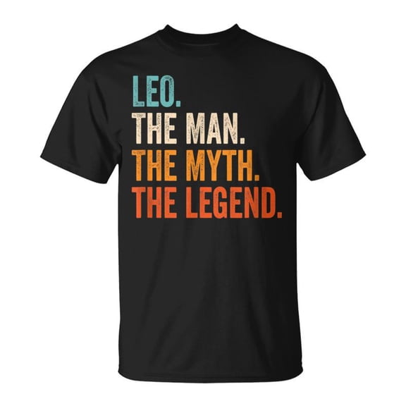 Leo The Man The Myth The Legend First Name Leo TShirt