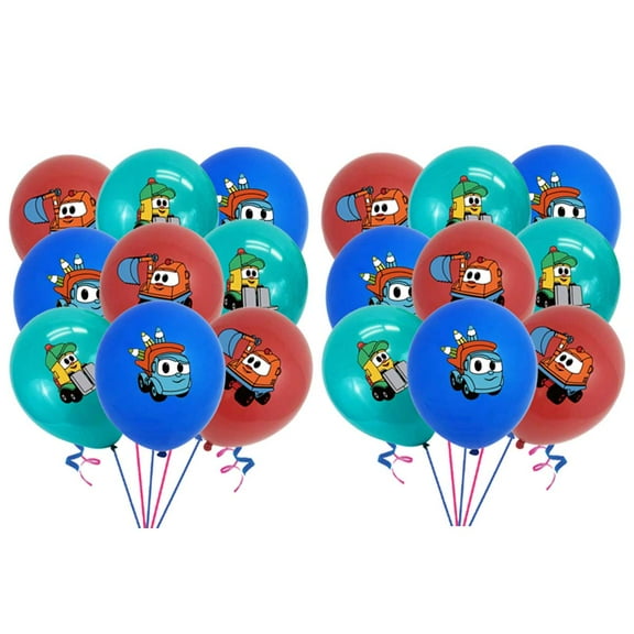 Leo The Truck Balloons Party Supplies Birthday Favors Decorations Decor Kit Latex