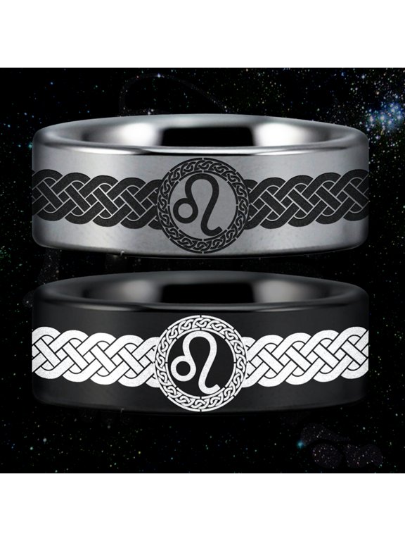 Leo Tungsten Carbide Ring