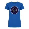 thumbnail image 1 of Leo Zodiac Design Shaped T-Shirt Women -Image by Shutterstock, Female Small, 1 of 2