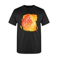 thumbnail image 1 of Leo Zodiac Sign Graphic T-Shirt Men -Image by Shutterstock, Male XX-Large, 1 of 2