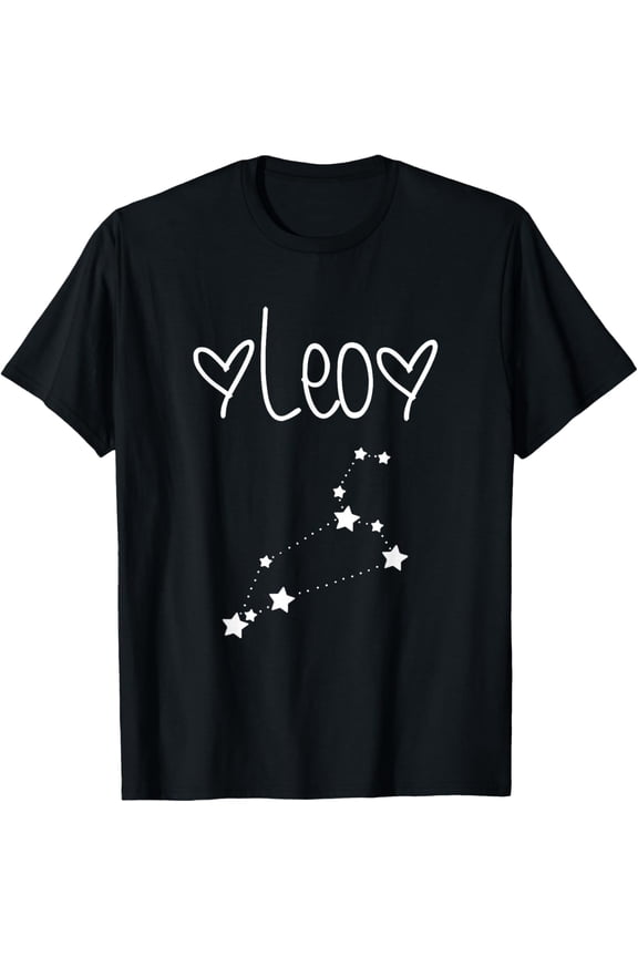 Leo Zodiac Sign Horoscope Astrology July August Birthday T-Shirt