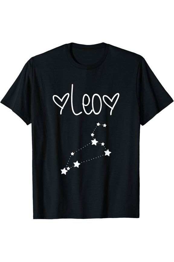 Leo Zodiac Sign Horoscope Astrology July August Birthday T-Shirt