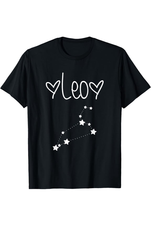 Leo Zodiac Sign Horoscope Astrology July August Birthday T-Shirt