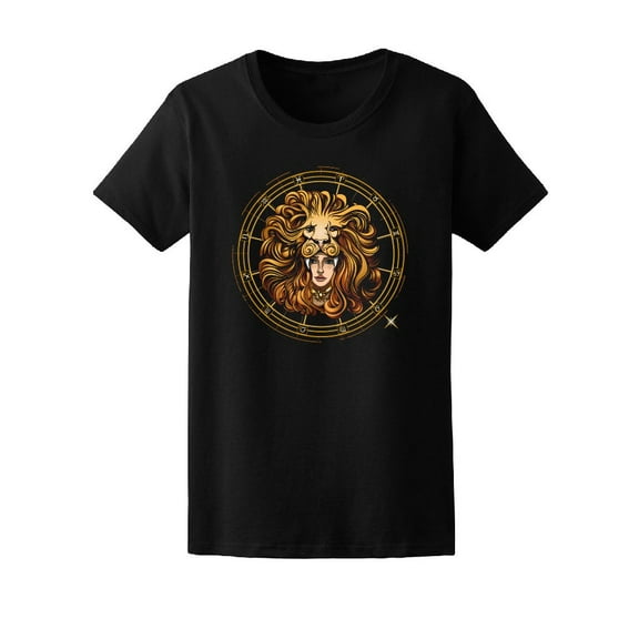Leo Zodiac Woman T-Shirt Men -Image by Shutterstock, Male Large