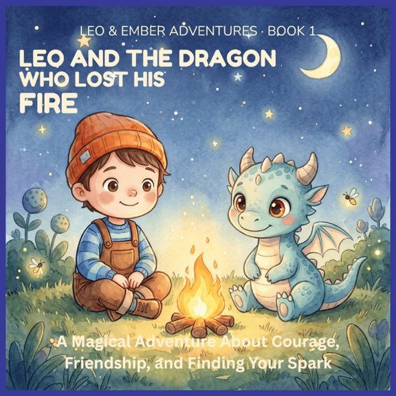 Leo & Ember Adventures Leo and the Dragon Who Lost His Fire: A Magical Adventure About Courage, Friendship, and Finding Your Spark, Book 1, (Paperback)