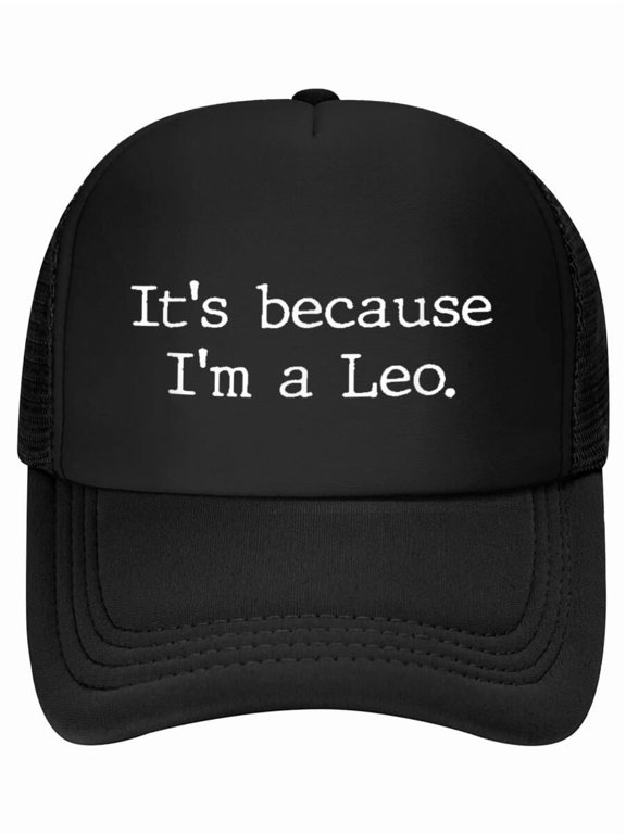 Leo horoscope Gifts Women Girls Men Zodiac Sign Astrology Baseball Cap