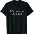 thumbnail image 1 of Leo horoscope Gifts Women Girls Men Zodiac Sign Astrology T-Shirt Black X-Large, 1 of 4