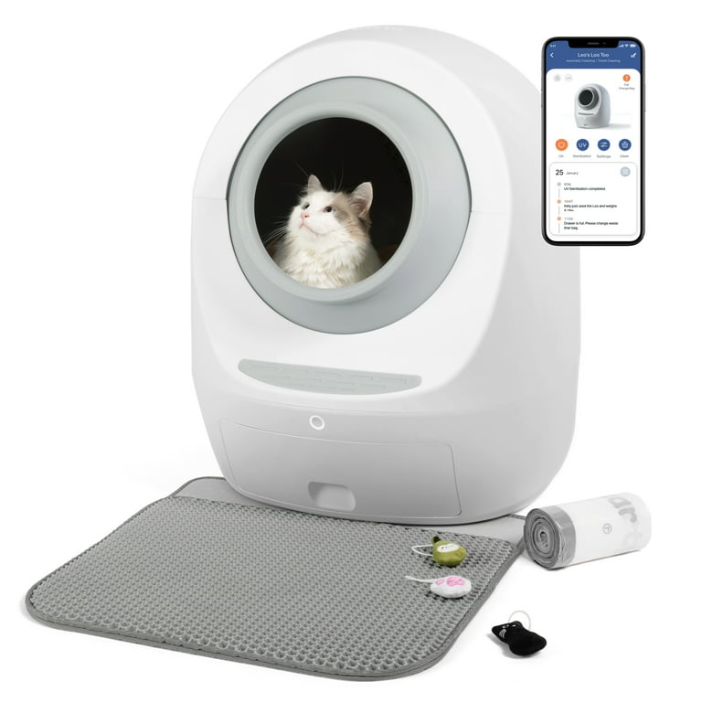 Cat litter tray no mess top