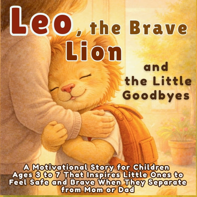 Leo, the Brave Lion and the Little Goodbyes: A Motivational Story for ...