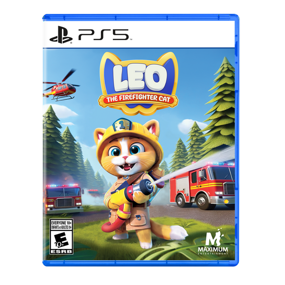 Leo The Firefighter Cat for Playstation 5
