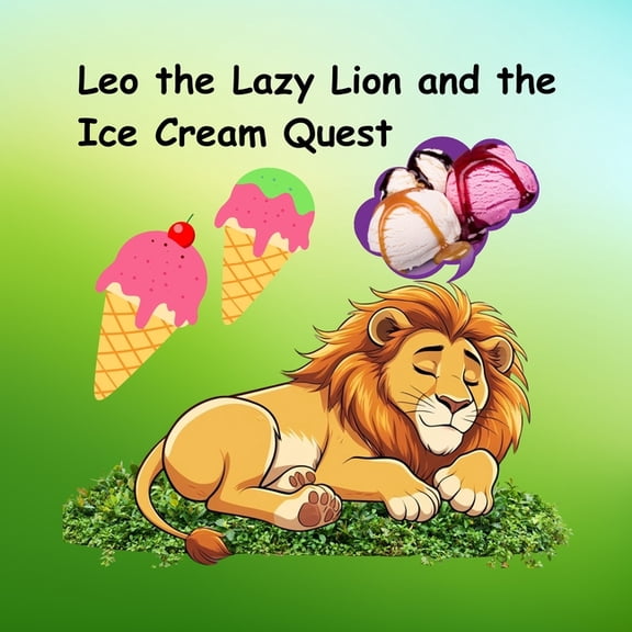 Leo the Lazy Lion and the Ice Cream Quest: Leo the Lazy Lion and the Ice Cream Quest, (Paperback)