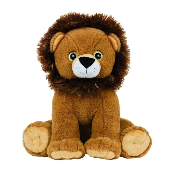 Leo the Lion 16 Inch Plush Stuffed Animal Toy, Soft Safari Lion