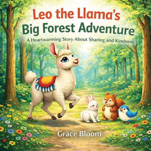 Leo the Llama's Big Forest Adventure: A Heartwarming Story About Sharing and Kindness for Kids: A Big-Hearted Adventure , (Paperback)