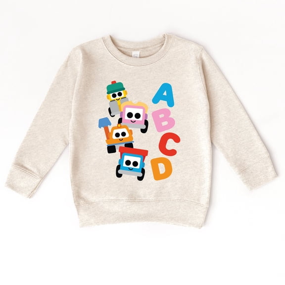 Leo the Truck Alphabet - Toddler Graphic Sweatshirt
