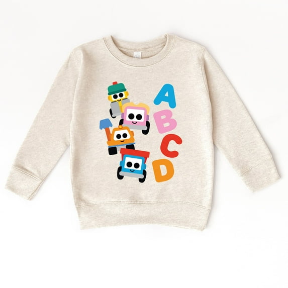 Leo the Truck Alphabet - Toddler Graphic Sweatshirt