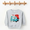 thumbnail image 1 of Leo the Truck Leo Name Distressed - Kids Toddler Graphic Sweatshirt, 1 of 3