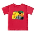 thumbnail image 1 of Leo the Truck Lifty Name Distressed - Toddler Short Sleeve Graphic T-Shirt, 1 of 12