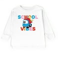 thumbnail image 1 of Leo the Truck School Vibes - Toddler Long Sleeve Graphic Tee, 1 of 9
