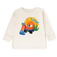 thumbnail image 1 of Leo the Truck Scoop Name Distressed - Toddler Long Sleeve Graphic Tee, 1 of 9