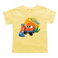 thumbnail image 1 of Leo the Truck Scoop Name Distressed - Toddler Short Sleeve Graphic T-Shirt, 1 of 7