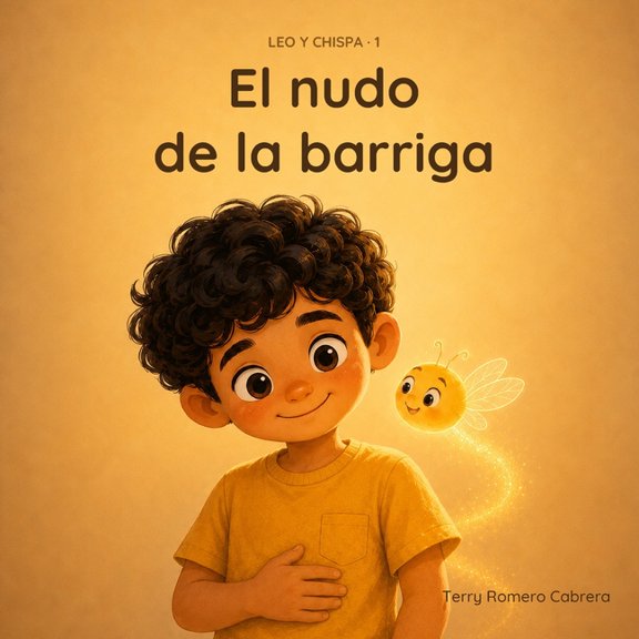 Leo y Chispa - Cuentos de Emociones Leo y Chispas y El nudo de la barriga: Un cuento sobre los nervios, el miedo a lo nuevo y atreverse a ser valiente - Edu, (Paperback)