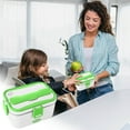 Leodye 1.8L Electric Lunch Box Can Be Into Electric Heating Insulation