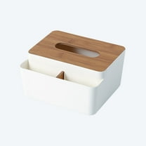 Leodye 1 PCS Tissue Box Cover, Tissue Box Holder Rectangular Box Covers for Home/office/Car Decoration -7.09x5.71x3.66in