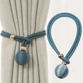 thumbnail image 1 of Leodye 1 Pack Adjustable Curtain Tie Backs Curtain Tiebacks Outdoor Elegant Decorative Tie Backs Modern Rope Tiebacks for Drapes Window Curtain Holdbacks for Draperies, 1 of 5