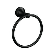Leodye 1 Pack Bath Towel Ring, Bathroom Hardware Accessories-Thicken Stainless Steel Hand Towel Holder for Bathroom, Modern Round Towel Hanger Wall Mounted-6.5x3.19x1.97in