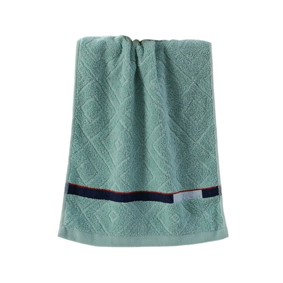 Leodye 1 Pack Cotton Fingertip Towel Set - Decorative Extra-Absorbent and Soft Terry, Small Hand Towels for Bathroom and Powder Room-28.74x12.99x0.197in