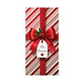 thumbnail image 1 of Leodye 1 Pcs Christmas Door Cover Merry Christmas Front Door Hanging Banner 35.43 x 70.87Inch Xmas Gifts Box and Delivering Gifts Backdrop for Holiday Indoor Outside Party Supplies, 1 of 9