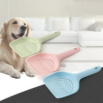 Leodye 1 pcs Litter Scoop, Kitty Scooper, Kitten Pooper Lifter, Deep Shovel, Long Handle, Poop Sifting, Durable, Heavy Duty