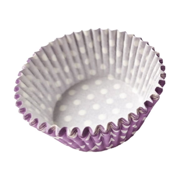 Leodye 100 PCS PVC Cake Liners Disposable Baking Cups Muffin Wrappers for Baking Party Dessert and Kitchen Food Preparation -2.75 x 2.5inch.