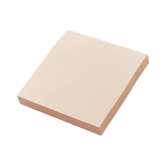 Leodye 100 PCS Sticky Notes , Self-Stick Pads Bright Colors Sticky Note, Recyclable, Easy to Post for Home, office, Notebook-3x3in