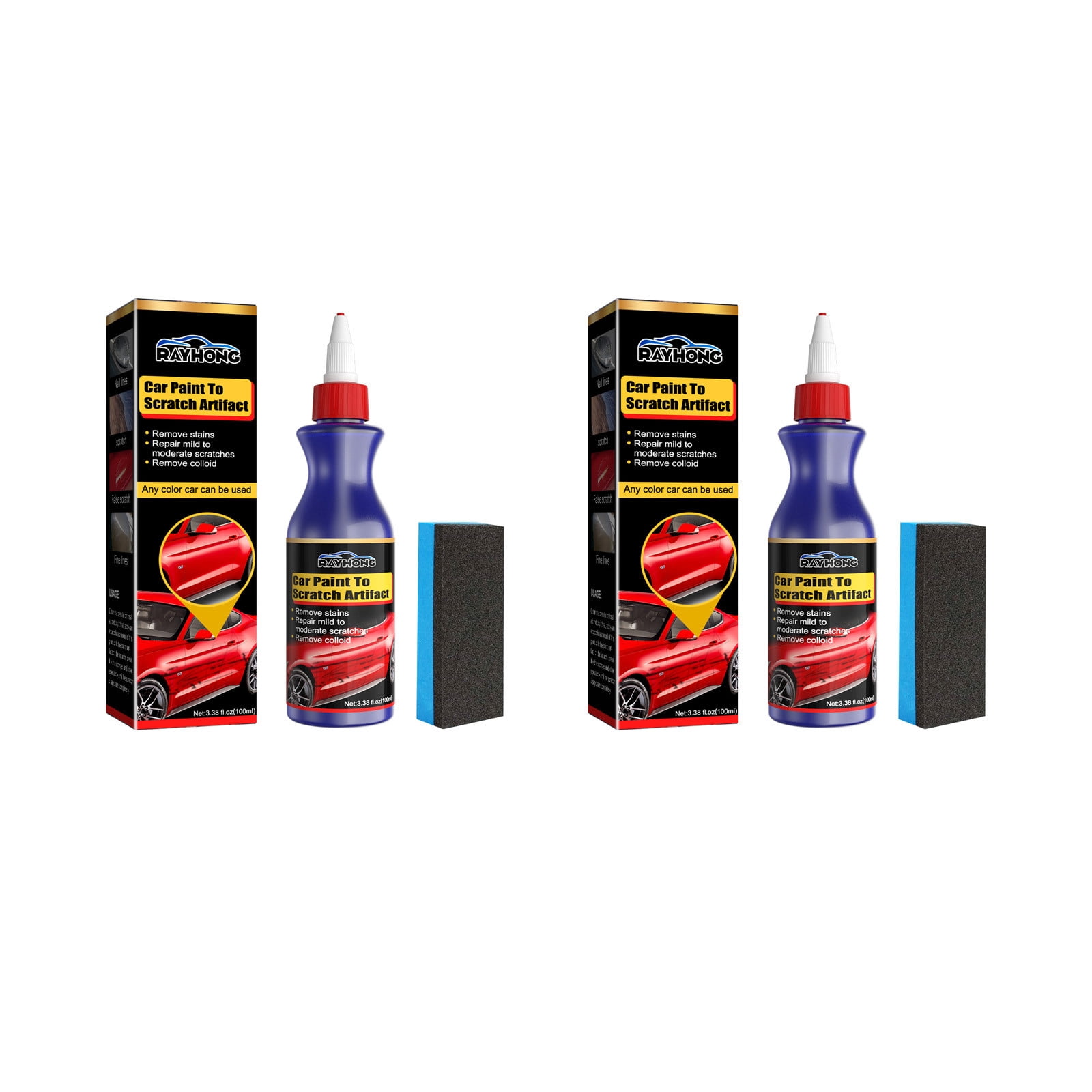 Leodye 100ML Car Paint Repair Kit,All-in-One Scratch Remover ...