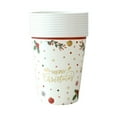 thumbnail image 1 of Leodye 10PCS Christmas Cups, Disposable Christmas Coffee Cups Holiday Paper Coffee Cups Hot Chocolate Bar Supplies for Merry Christmas or New Year Party Decorations, 1 of 6